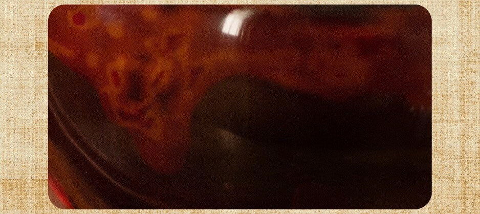 Dining/Chinese lacquer bowl/red & gold/DIY text