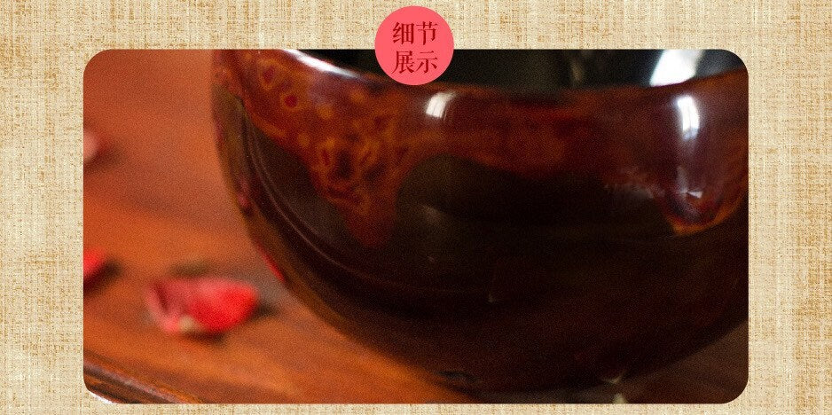 Dining/Chinese lacquer bowl/red & gold/DIY text