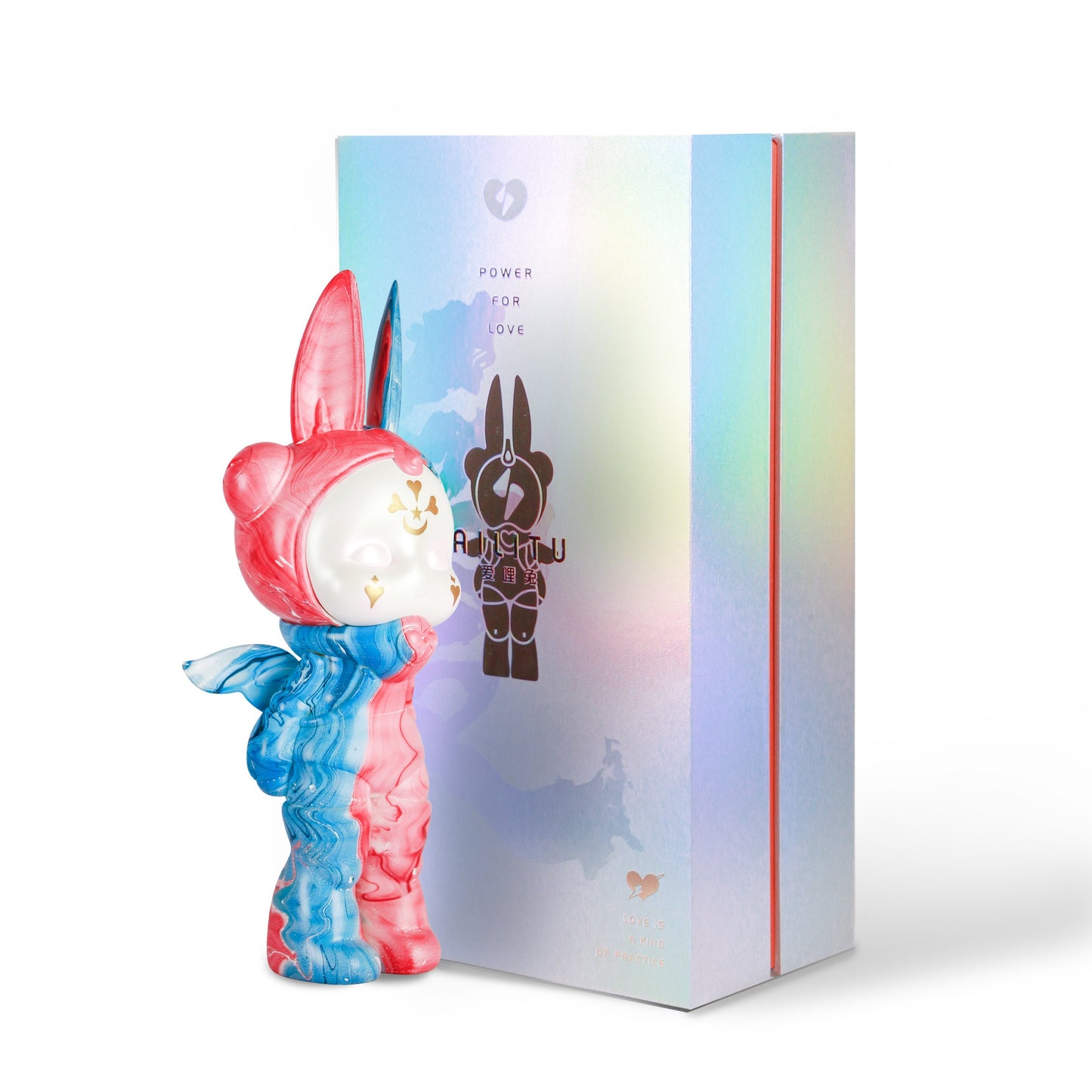 Art Toy Figure/AILITU Galaxy - Sea Clouds/Material Polyurethane/Chinese Lacquer/16.54'' (42 cm) X 7.09'' (18 cm) X 5.51'' (14 cm)